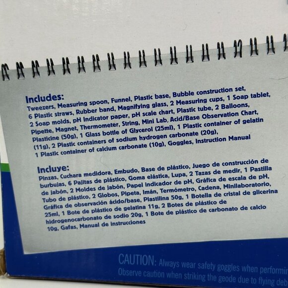 Edu-Science Lab Intro Chemistry STEM Kit Toys R Us READ Sealed 90+ Experiments - Picture 5 of 15